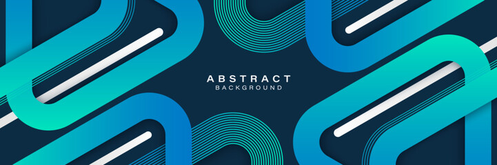 Wall Mural - Abstract gradient geometric shapes background. Trendy design. Geometric elements. Modern futuristic graphic. Suit for cover, banner, poster, booklet, flyer, card, brochure, website, business