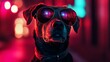 © Felix - Cool Dog with Sunglasses