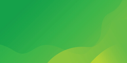 Wall Mural - abstract green wave background. fluid shapes composition, vector design. can be used for business ba