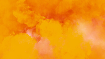 Wall Mural - Red orange and yellow background, orange and yellow background. Yellow or orange watercolor background texture with grunge effect