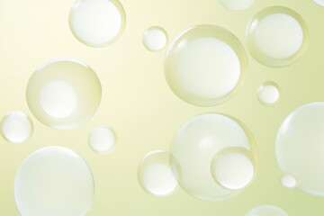 Wall Mural - Soft and ethereal soap bubbles