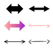 © Sukesan - 両矢印（６パターン）