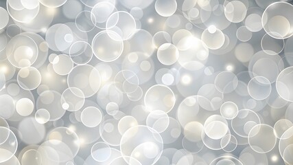 Poster - white abstract background with geometric shapes. overlap layer on bright space with lines effect dec