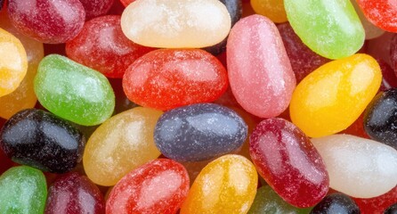 Poster - Colorful assortment of gummy candies