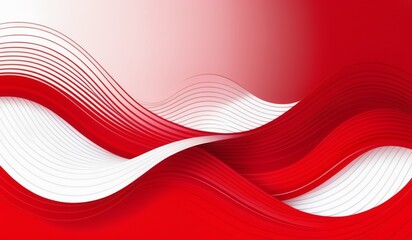 a red and white geometric shapes  abstrack background