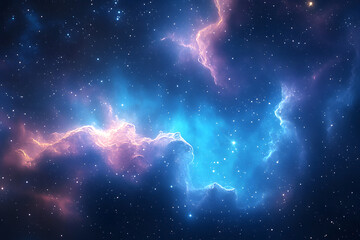 Wall Mural - big bang colorful space galaxy fog cloud nebula. universe science astronomy and stary night cosmos m
