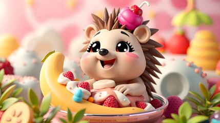 Happy Hedgehog, Banana Split