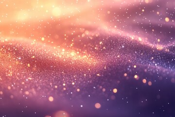 Wall Mural - abstract gradient background with sparkling light bokeh - perfect for designs and posters