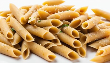  Deliciously cooked penne pasta ready to be savored