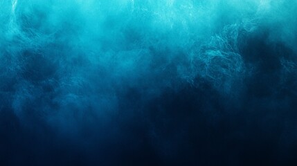 Poster - Abstract blue water background with foggy effect