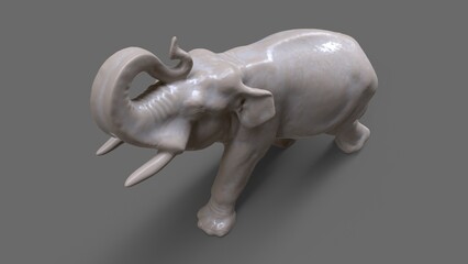 elephant porcelain figurine