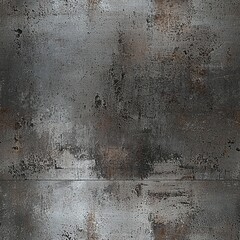 Wall Mural - Grunge Metal Steel Rusty Texture Seamless Pattern