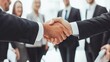 © alphaspirit - Business people shaking hands during meeting