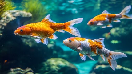 Kaleidoscope of Colors, Exploring the Diverse World of Fish in Captivating Aquarium Display