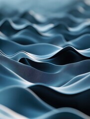 Poster - Wavy Water Surface Close Up