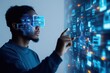© taweesak - A designer reviewing AIgenerated datadriven design trends to inform their creative direction, AI design trends, datainformed creativity