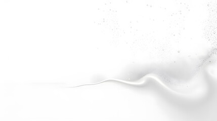 Poster - White abstract wave background with white background	