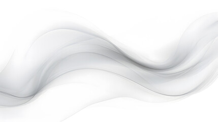 Sticker - White abstract wave background with white background