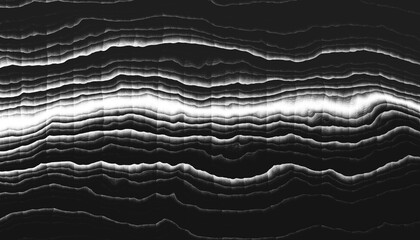 Aufkleber - Modern abstract overlay transparent background texture with layers of black and gray transparent material in grunge lines in random geometric