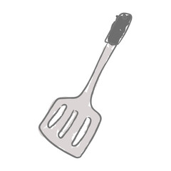 Wall Mural - doodle kitchen spatula sticker design element