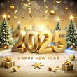 © Алексей Сабадырь - Happy New Year 2025 Greeting Card