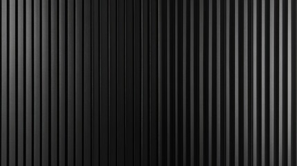 Poster - Minimalist Black Vertical Line Pattern Background