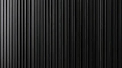 Poster - Minimalist Black Vertical Lines Background Design