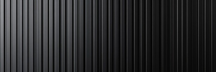 Poster - Minimalist Black Vertical Lines Background Pattern
