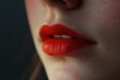 © Bipul Kumar - Closeup of vibrant red lips