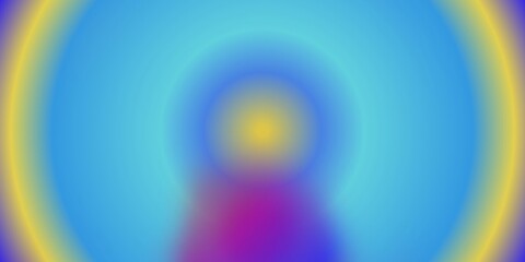 Poster - Long Gradient Backround Abstract dark blue raster, blurred background, color smooth gradient texture, shiny bright website pattern, banner header or sidebar graphic art image Degarde