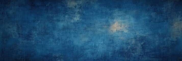 Poster - Dark Blue Grunge Background for Creative Projects