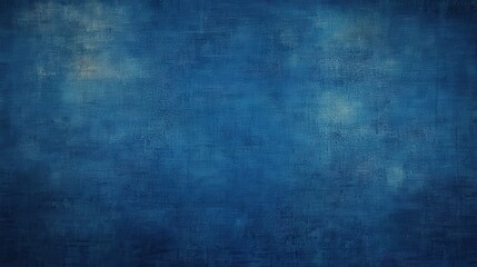 Poster - Dark Blue Grunge Background for Creative Projects