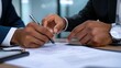 © ADD PHOTO - Business Agreement Signing with Professional Hands