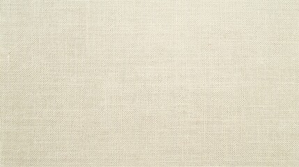 Poster - Ivory Colored Linen Canvas Background Texture