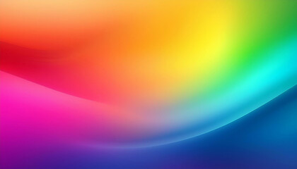 Abstract Rainbow Gradient Background