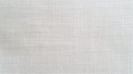 Wall Mural - Soft White Linen Fabric Texture Background