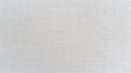 Poster - White Linen Fabric Texture for Background Use