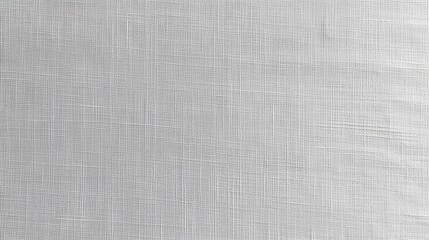 Poster - Soft White Linen Fabric Texture Background