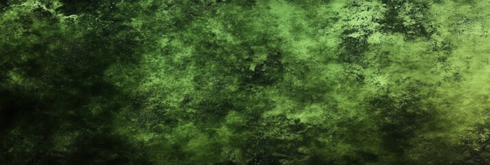 Poster - Dark Green Grainy Texture Background
