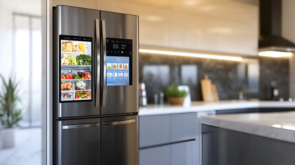 Canvas Print - stainless steel kitchen