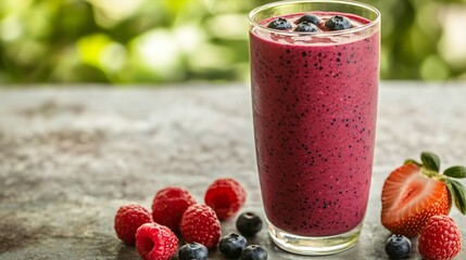 Delicious Berry Smoothie: A Refreshing and Nutritious Drink for a Healthy Lifestyle