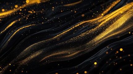 Poster - Golden Dust Waves