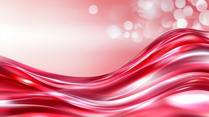 Aufkleber - In this abstract landscape, lines and shapes converge to create a futuristic landscape, viewed through a red geometric lens.