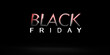 © Rafael - Black friday 3d text banner with red and black checkered pattern