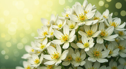 spring flowers background