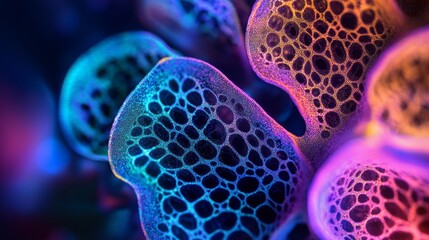 Colorful Microscopic Patterns