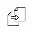 © agv - copy document sharing icon sign vector