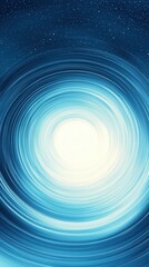 Sticker - Abstract Blue Swirling Light Background