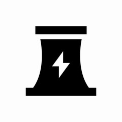 power station icon sign vector