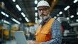 © Sandu - Factory Engineer with Laptop